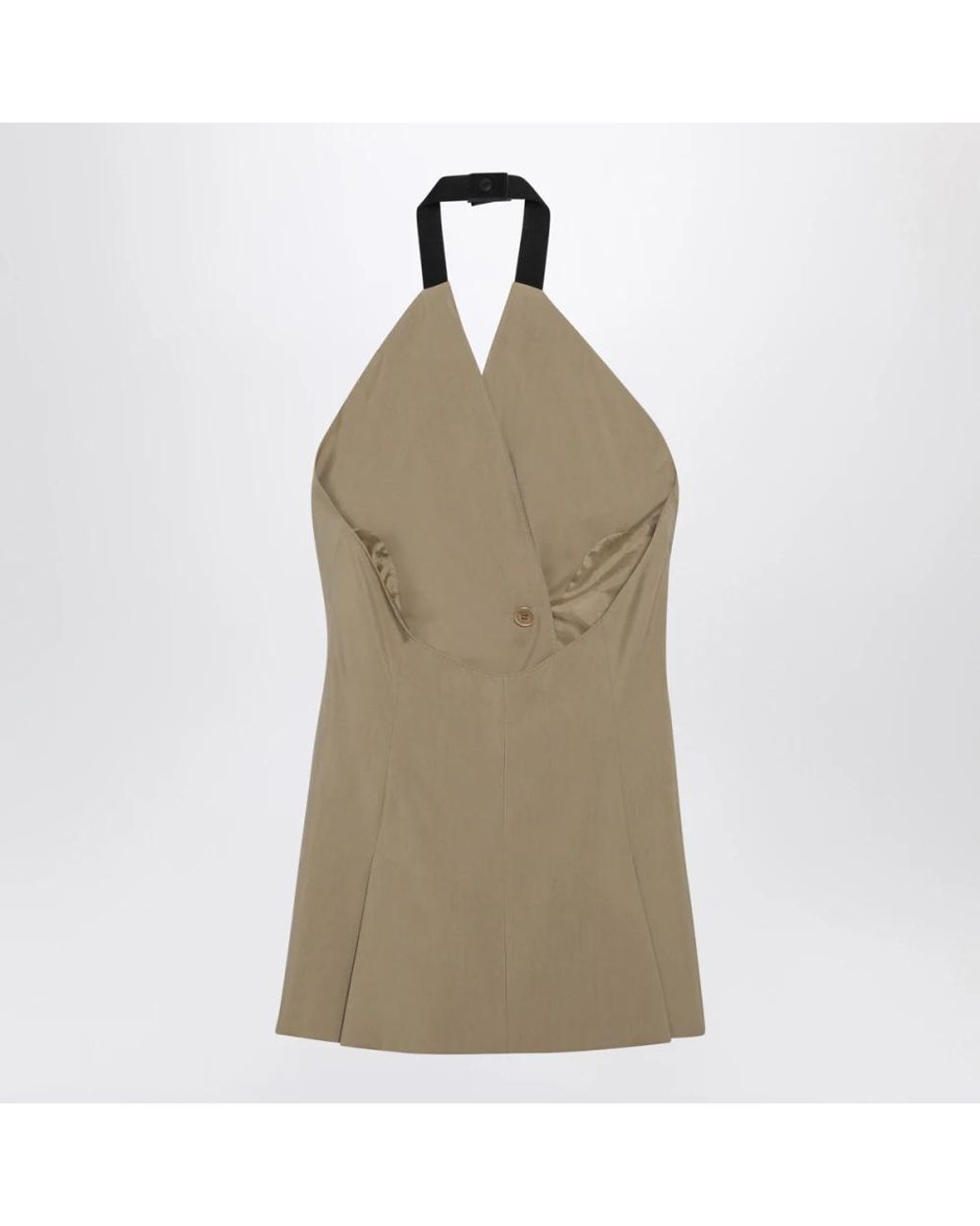 Max Mara Brown Sleeveless Tops