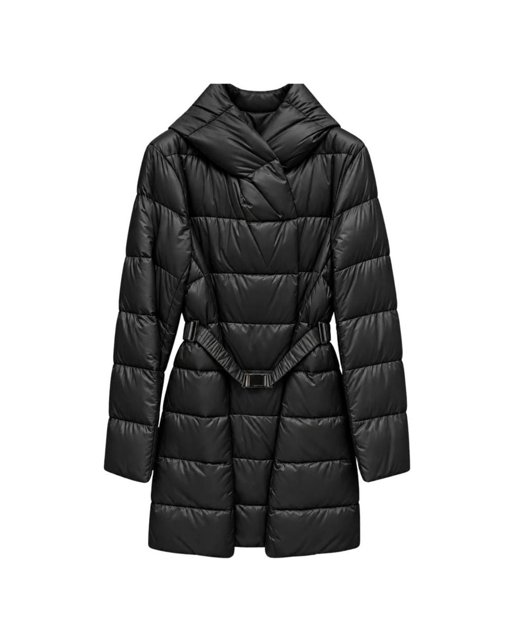 Liviana Conti Black Down Coats