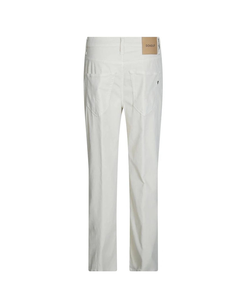Dondup Gray Straight Fit Jeans