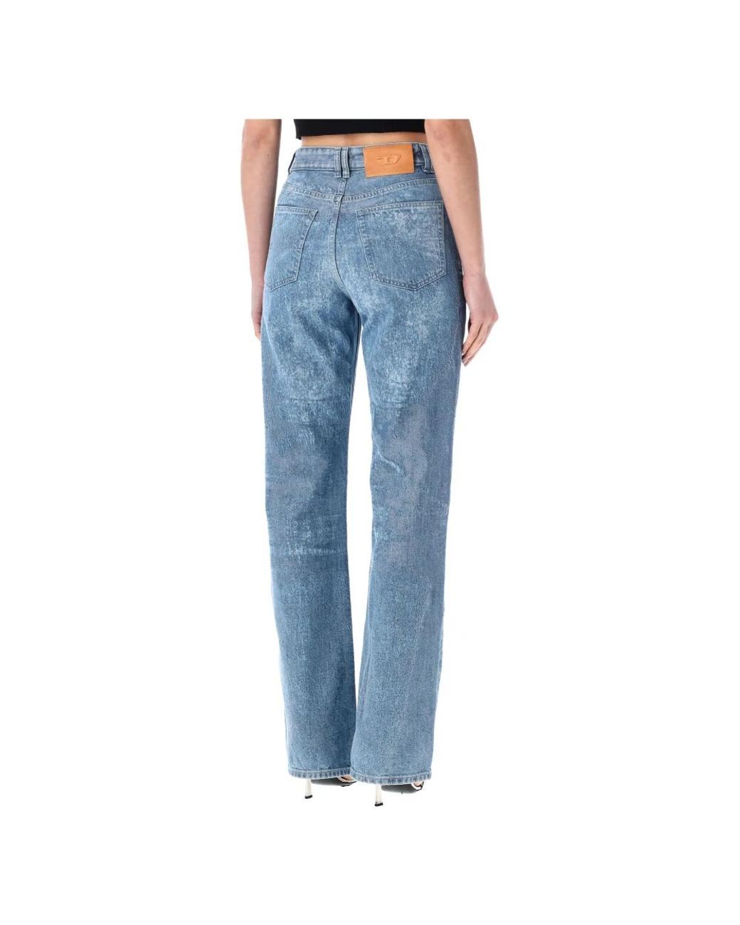 DIESEL Blue Straight Jeans