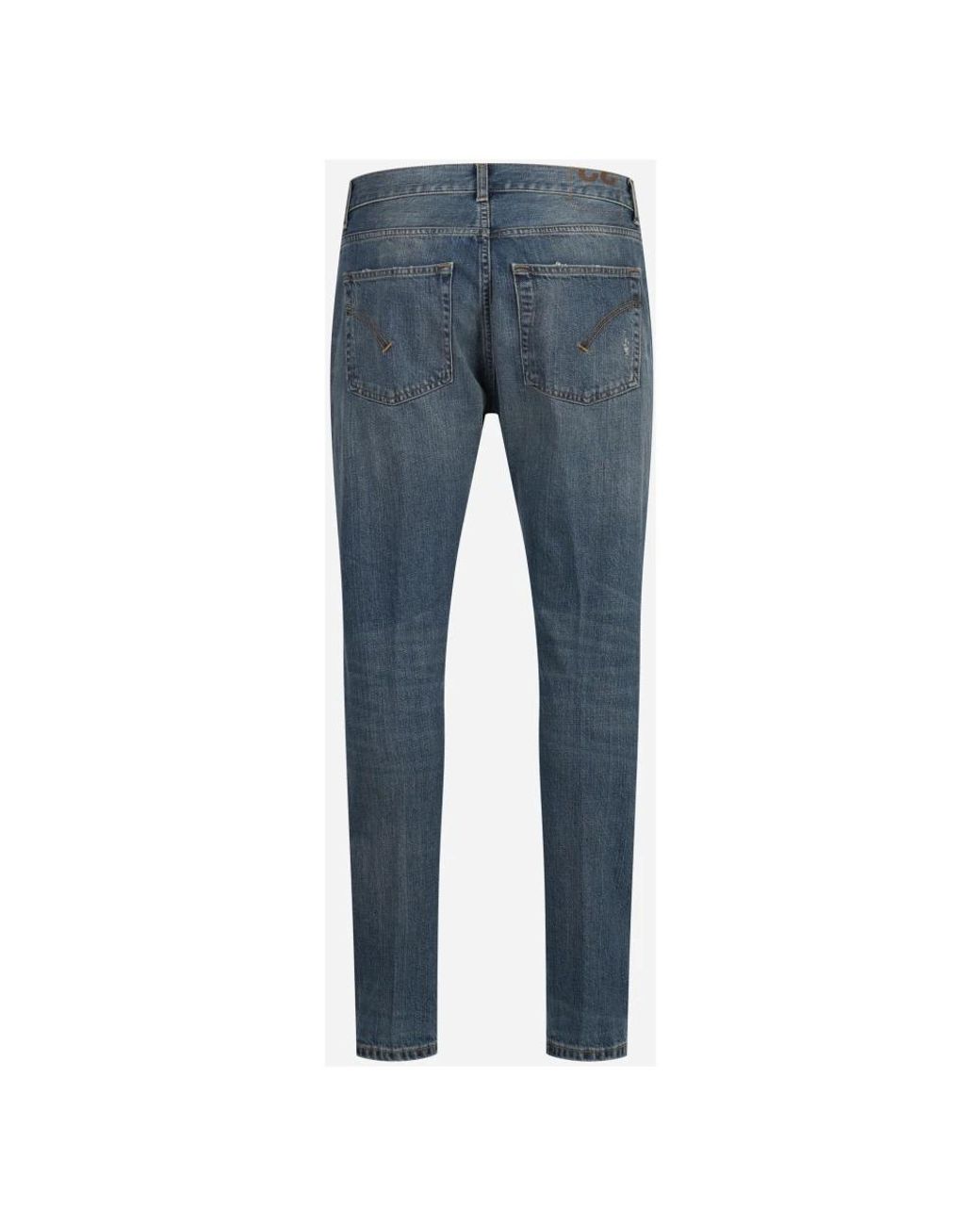 Dondup Blue Slim Fit Jeans for men