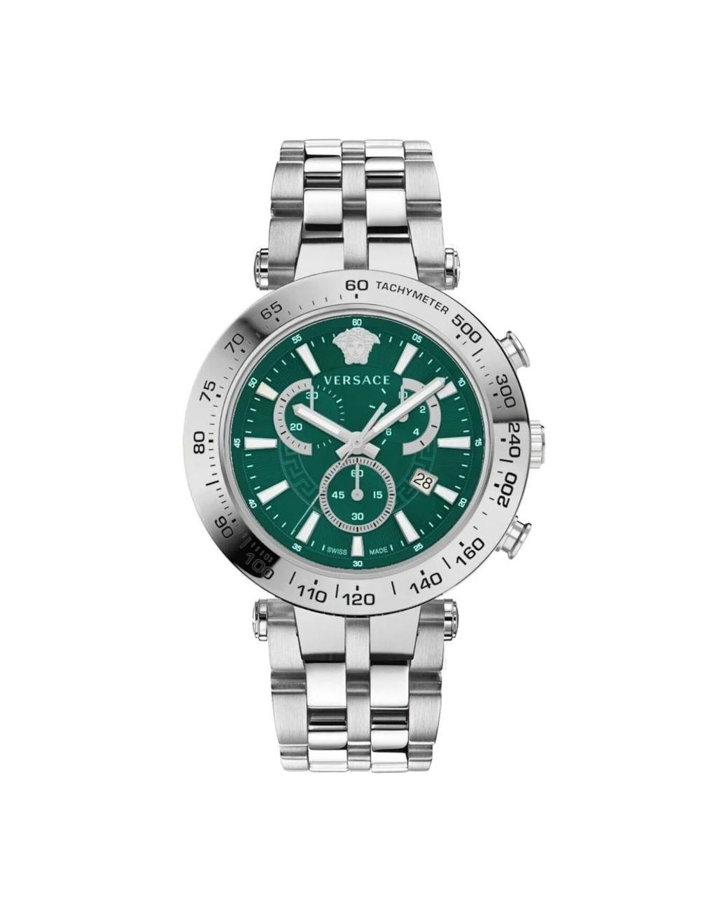 Versace Bold Chrono 46 Mm in het Green voor heren