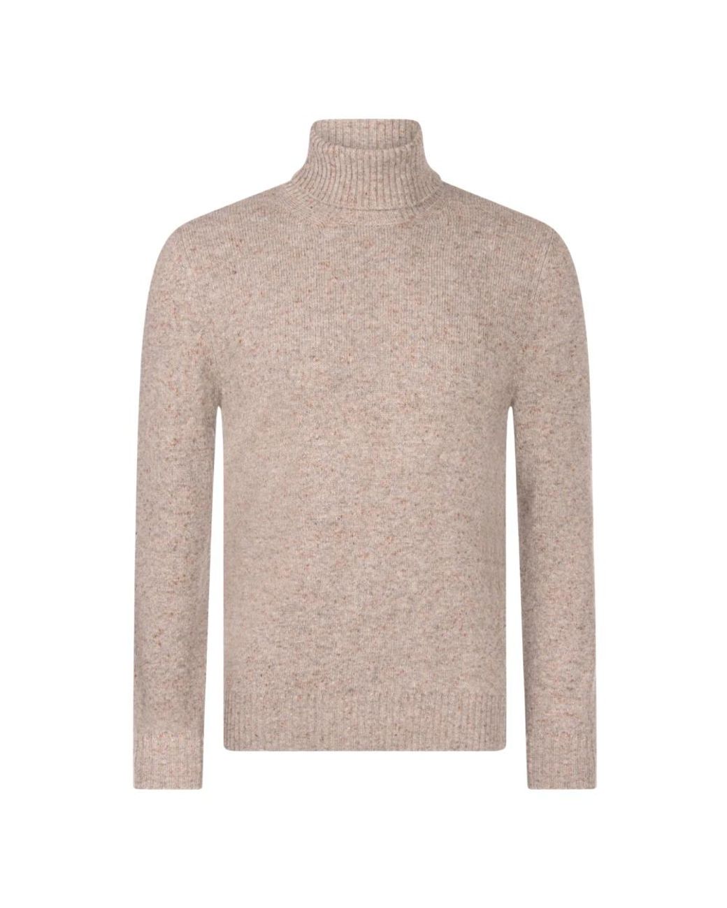 Gran Sasso 060 Ciclista Turtleneck in het Natural voor heren