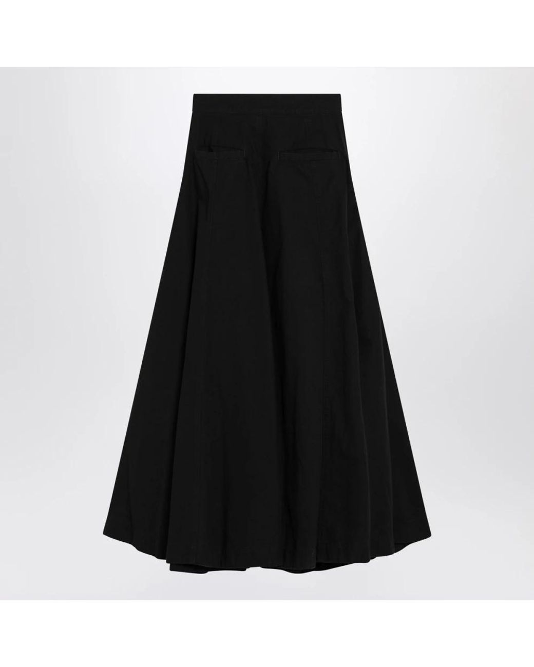Balenciaga Black Midi Skirts