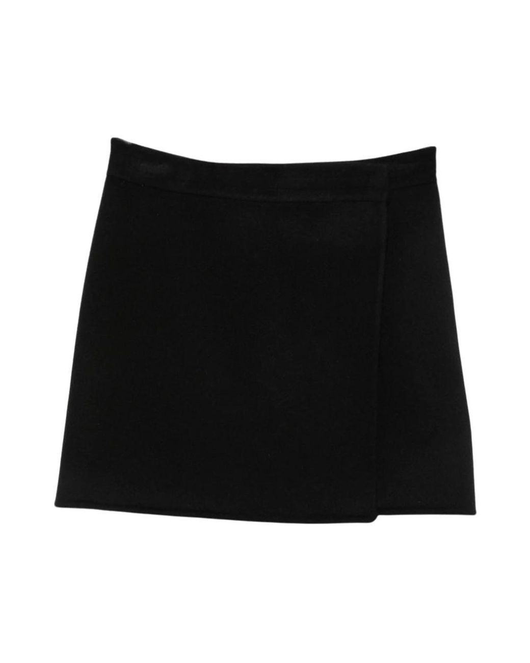 Semicouture Black Short Skirts