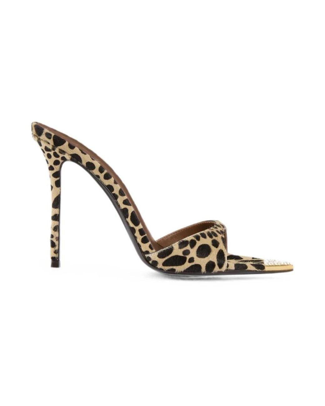 Giuseppe Zanotti Metallic Heeled Mules