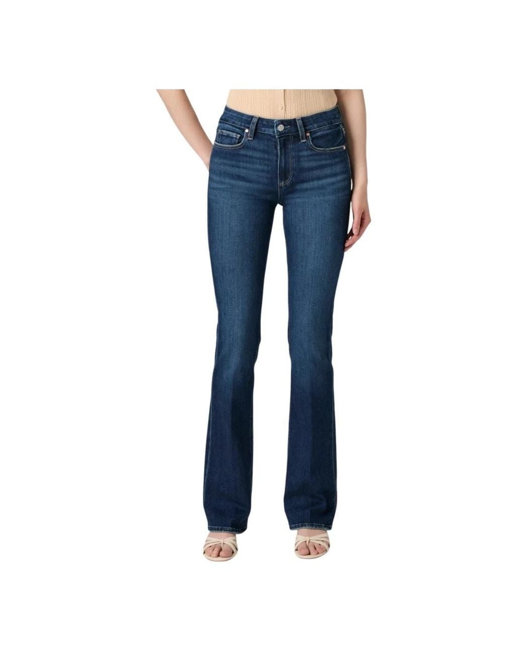 PAIGE Blue Bootcut Jeans