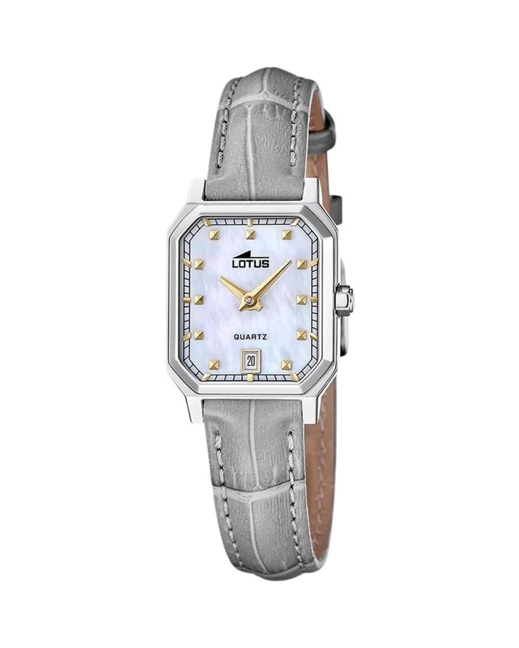 Lotus Metallic Edelstahl-Uhr