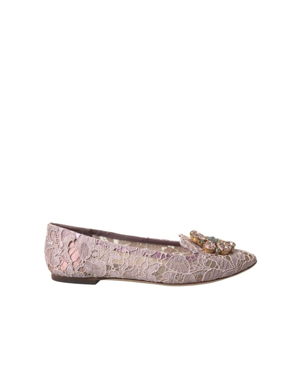 Dolce & Gabbana Pink Ballerina Shoes