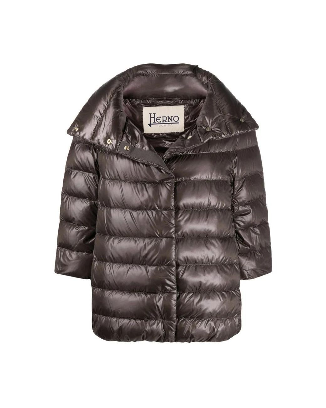 Herno Brown Winter Jackets