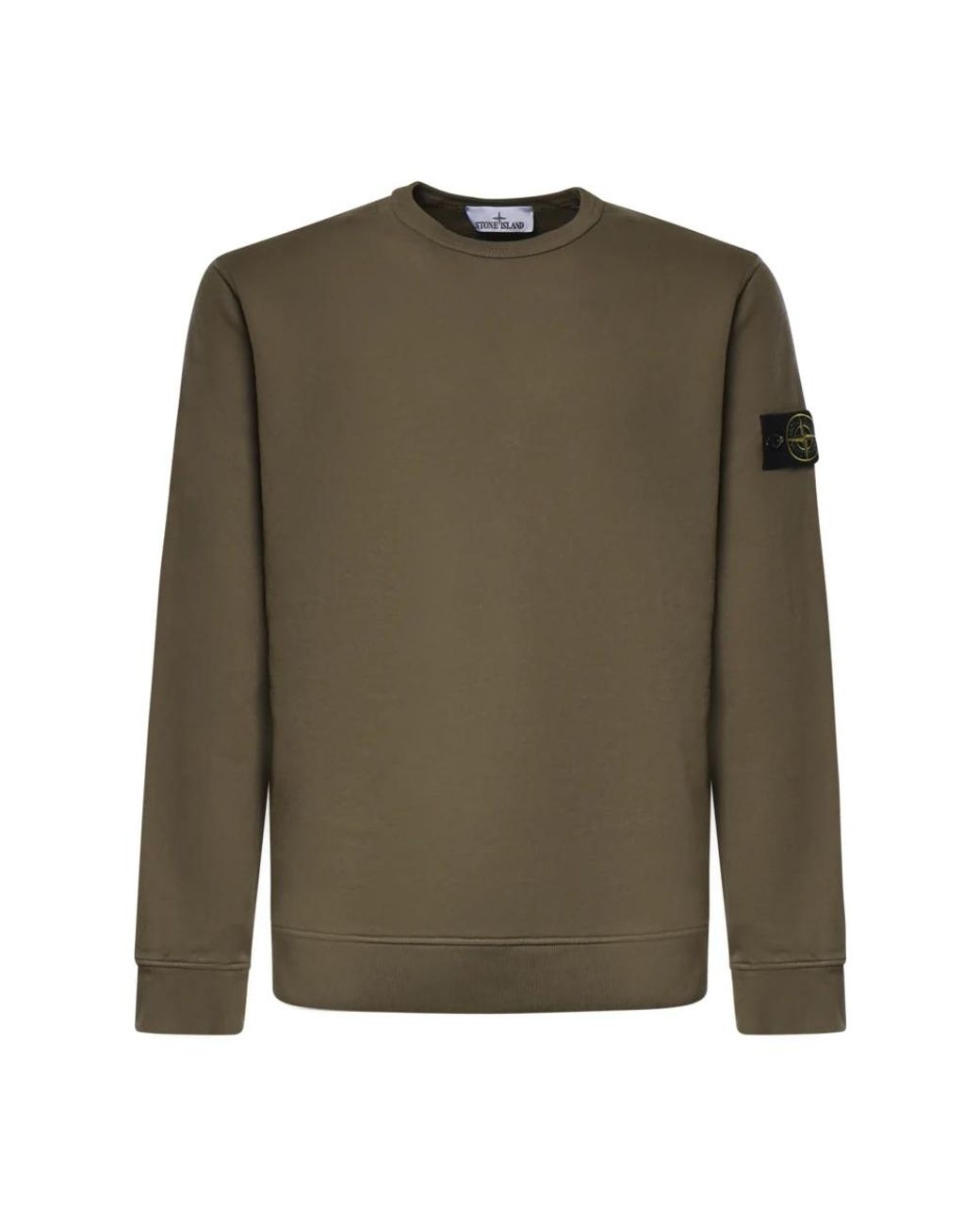 Stone Island Green Sweatshirts for men
