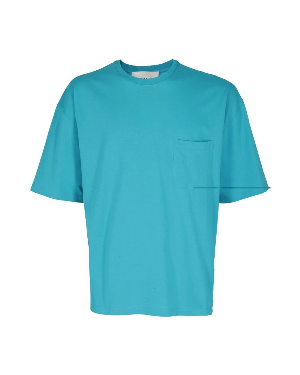 Amaranto Tops ,Blauw ,Katoen T-Shirts in het Blue voor heren