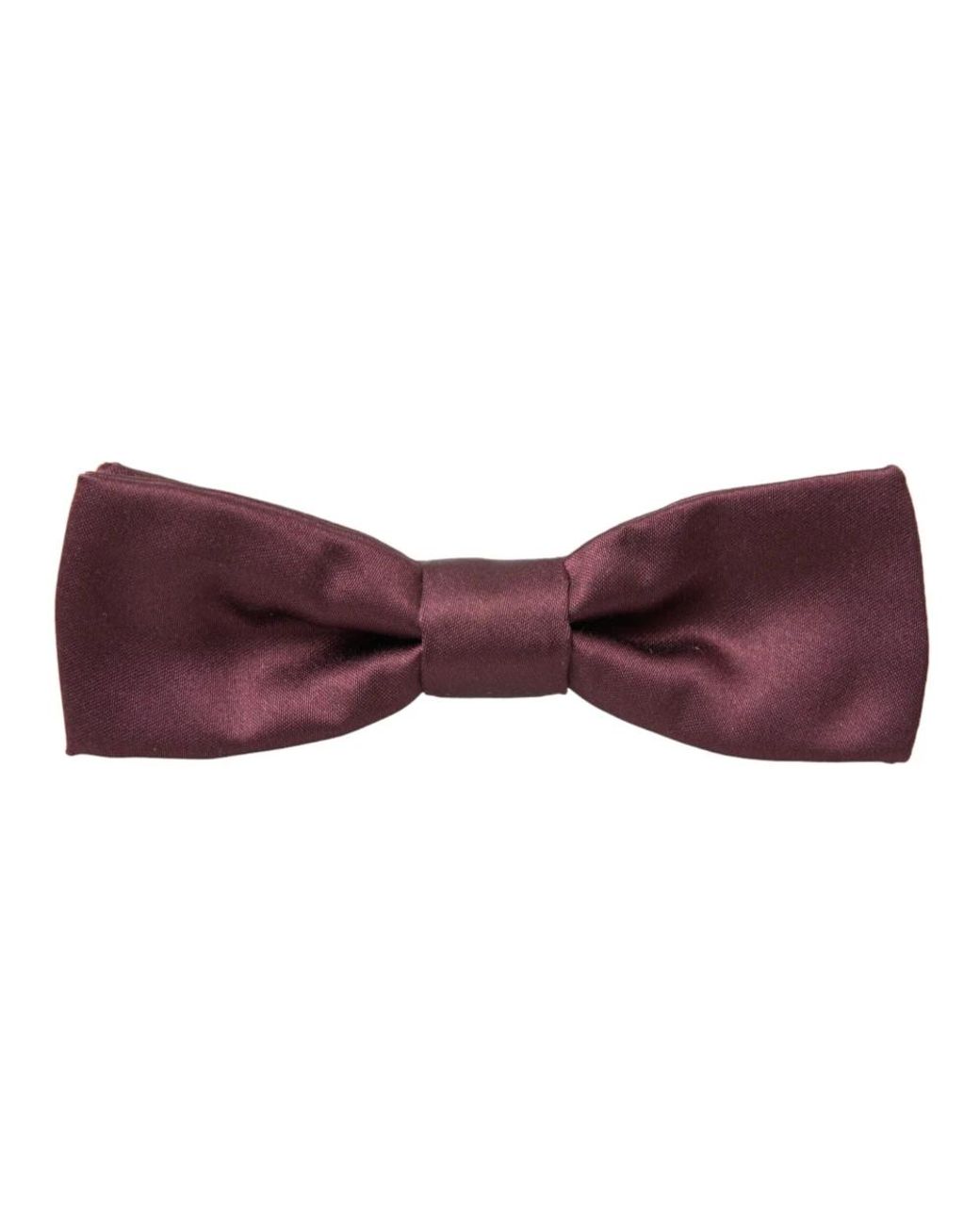 Dolce & Gabbana Red Silk Adjustable Bow Tie for men