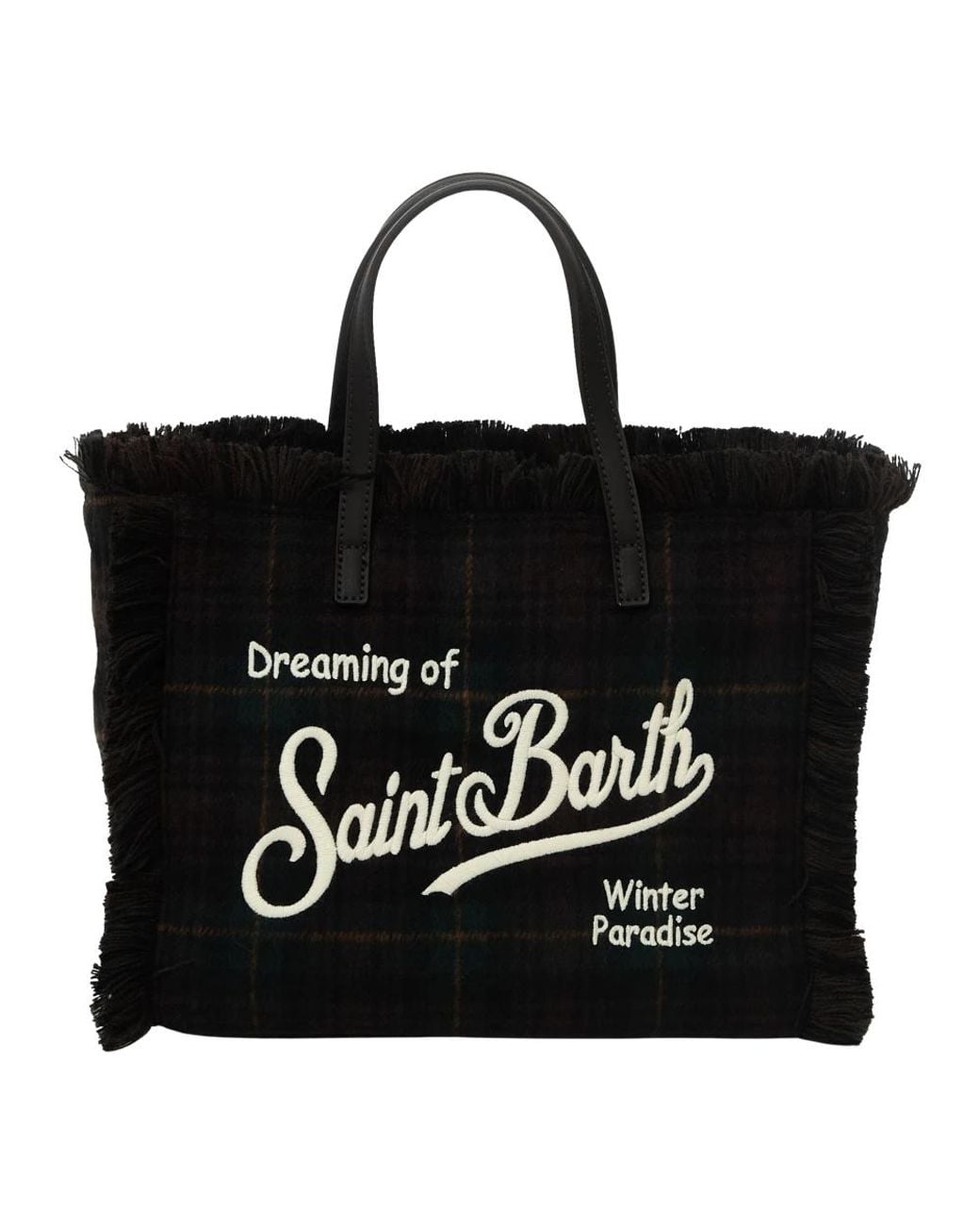 Mc2 Saint Barth Black Shopping Bags
