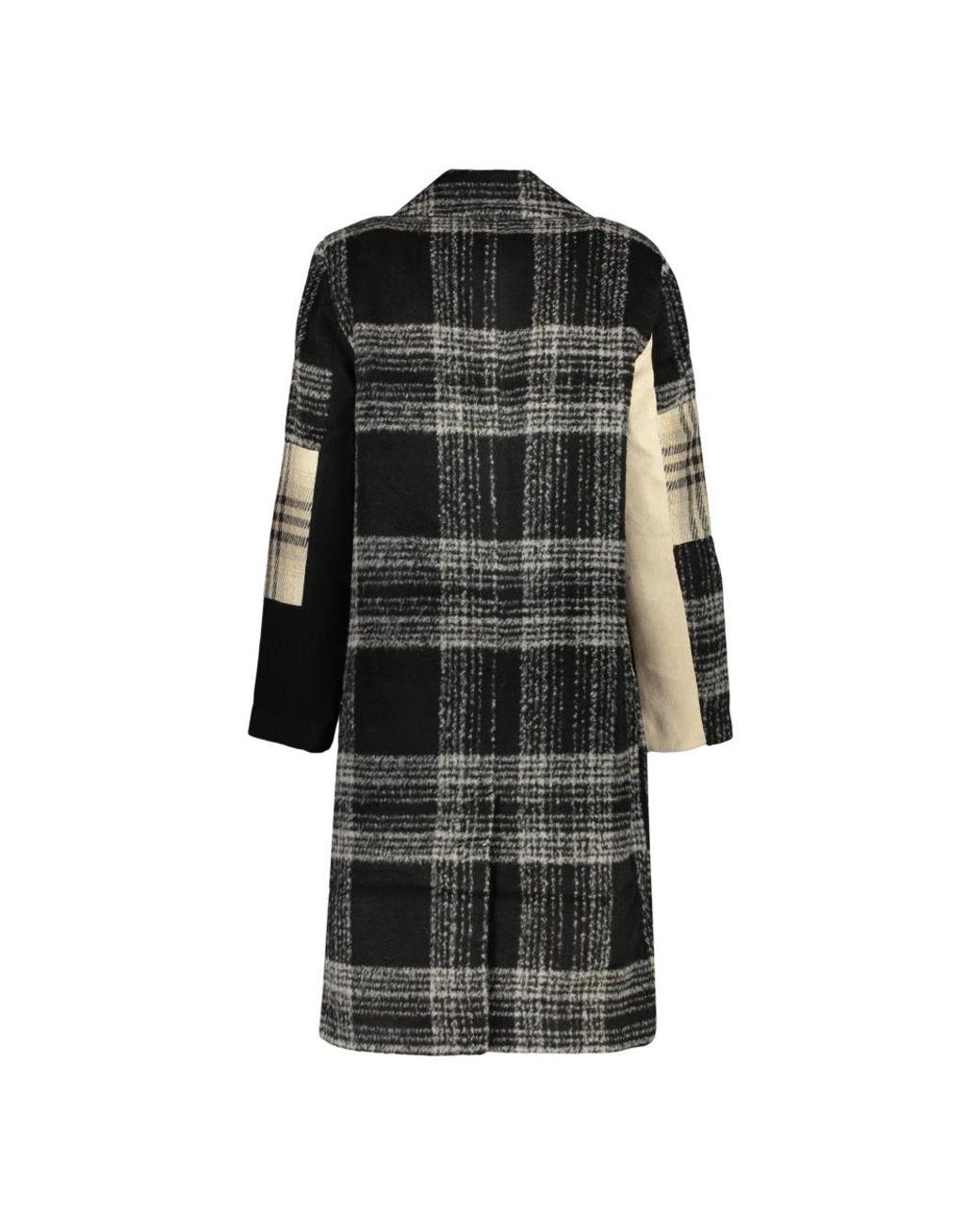 Desigual Black Single-Breasted Coats