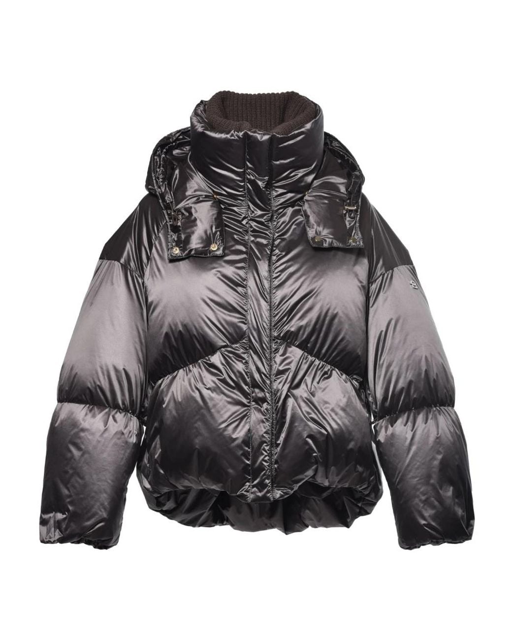 Baldinini Gray Down Jackets
