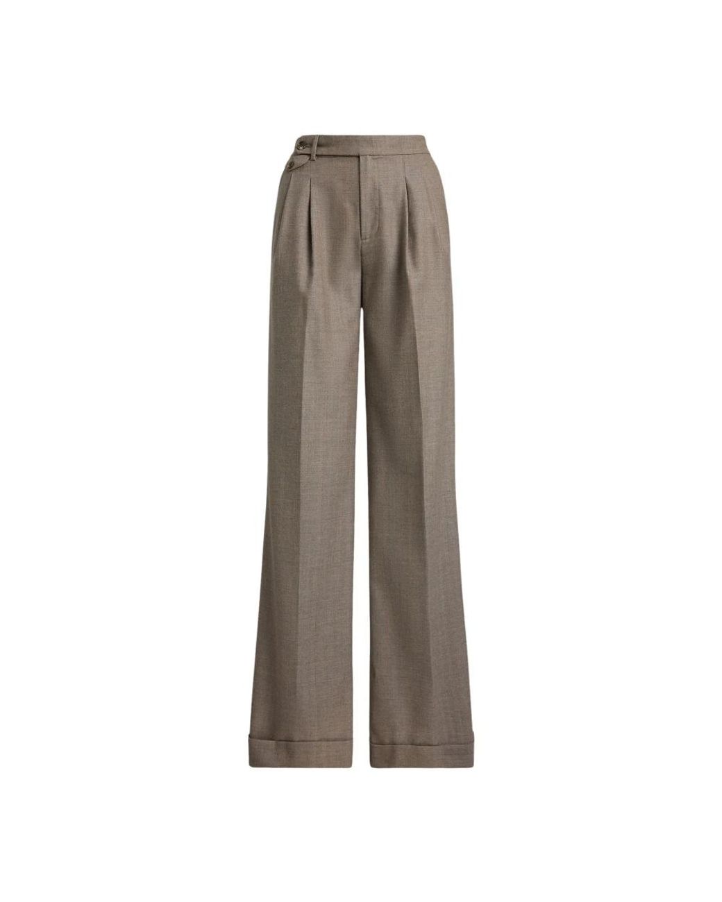 Ralph Lauren Gray Wide Trousers