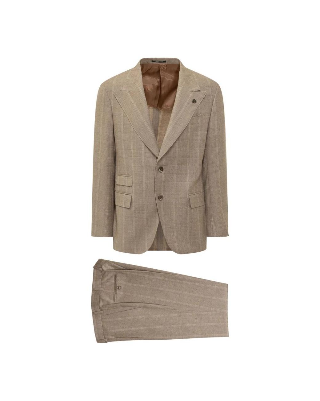 Gabriele Pasini Natural Single Breasted Suits for men