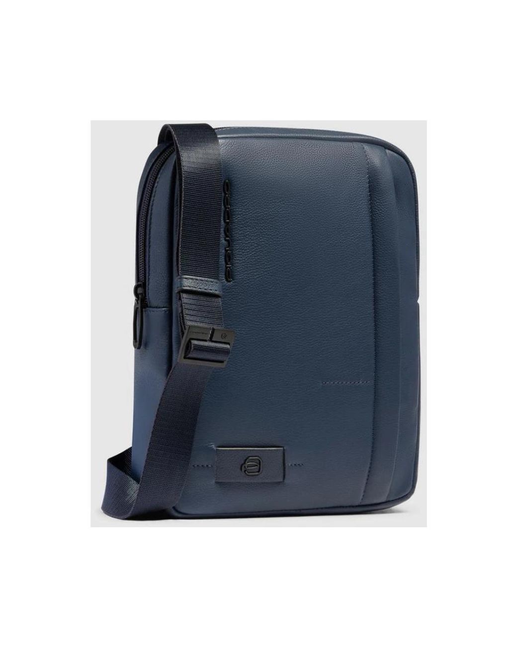 Piquadro Blue Cross Body Messenger for men