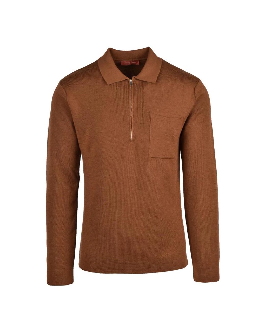 Daniele Fiesoli Brown Round-Neck Knitwear for men
