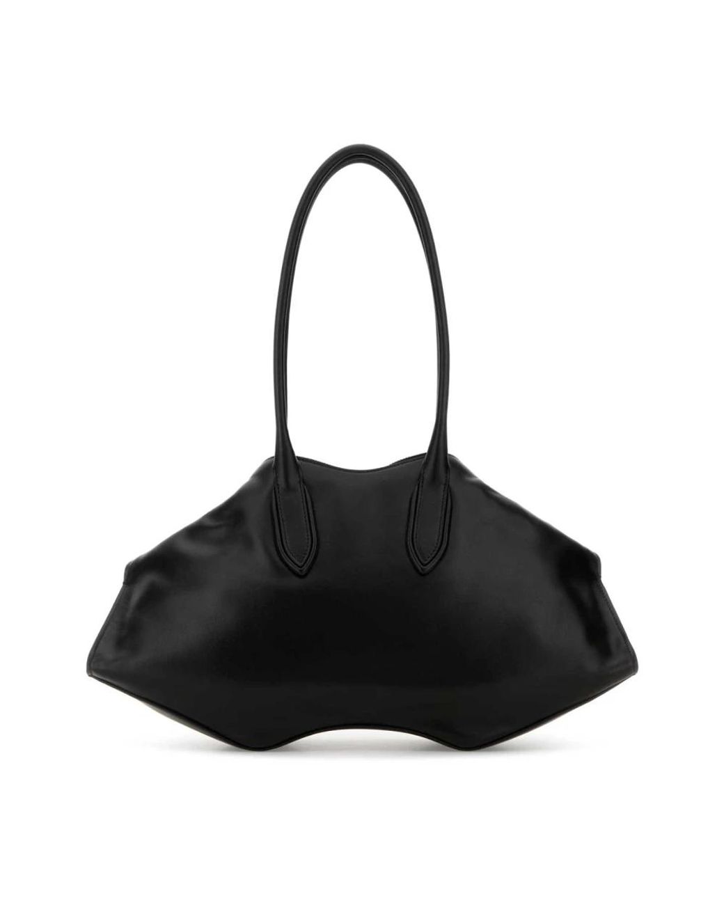 McQueen Black Shoulder Bags