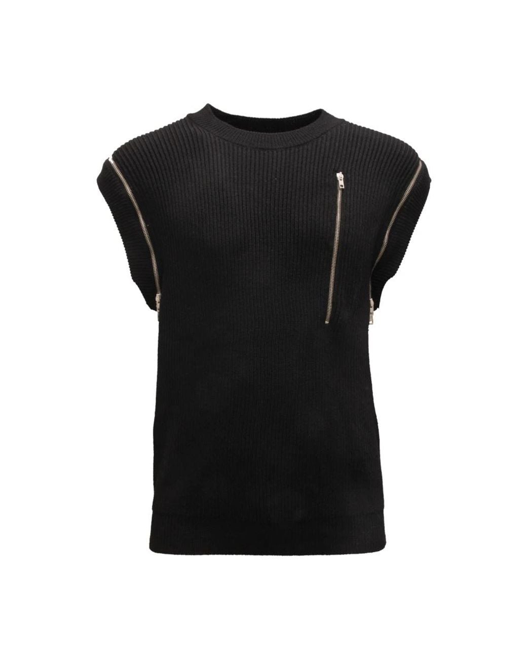 Moschino Black Waistcoats for men