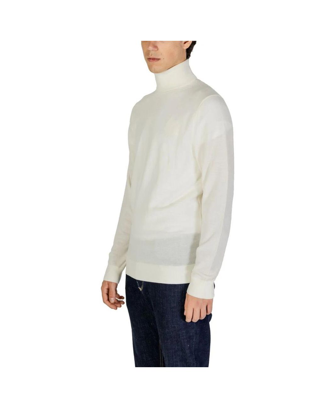 Calvin Klein Gray Turtlenecks for men