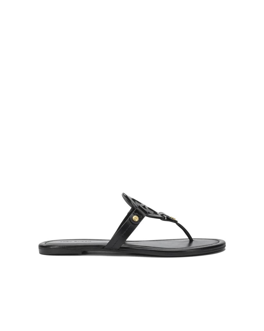 Flip Flops di Tory Burch in Black