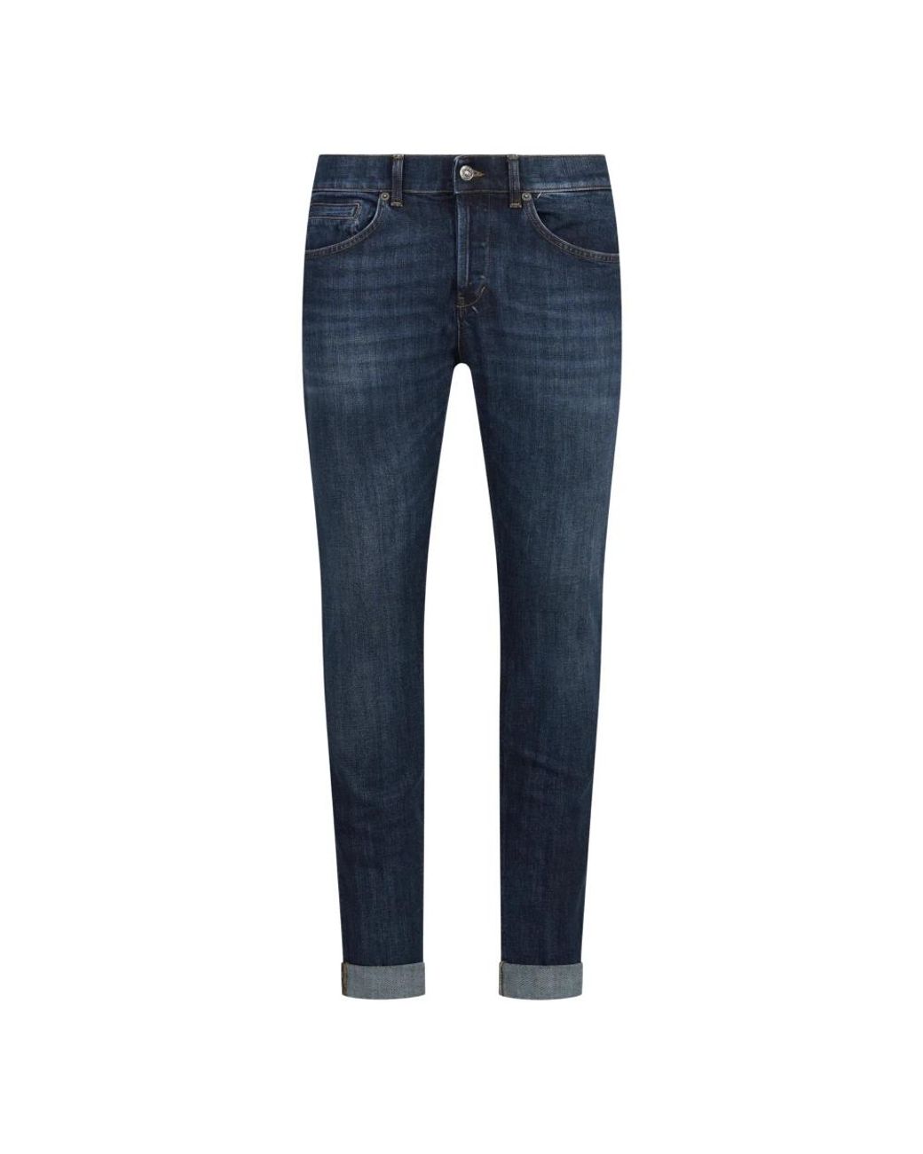 Dondup Blue Slim Fit Jeans for men