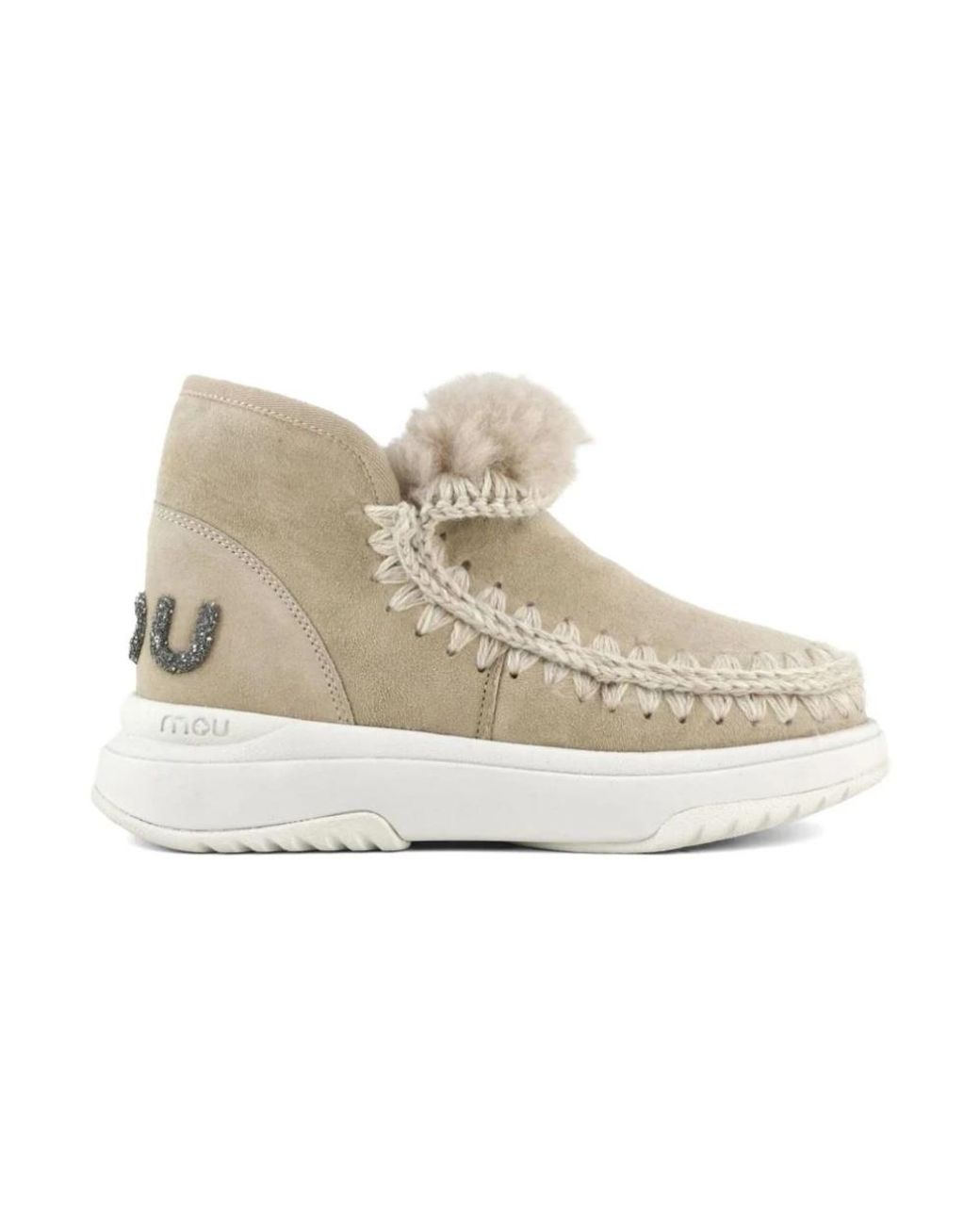 Mou Natural Winter Boots