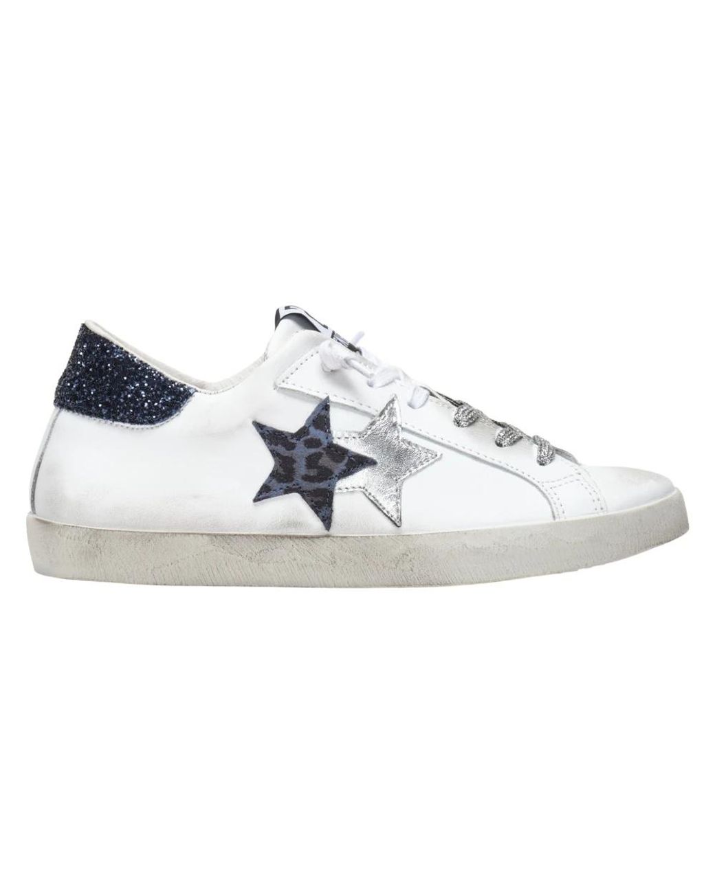 2 Star Blue Sneakers
