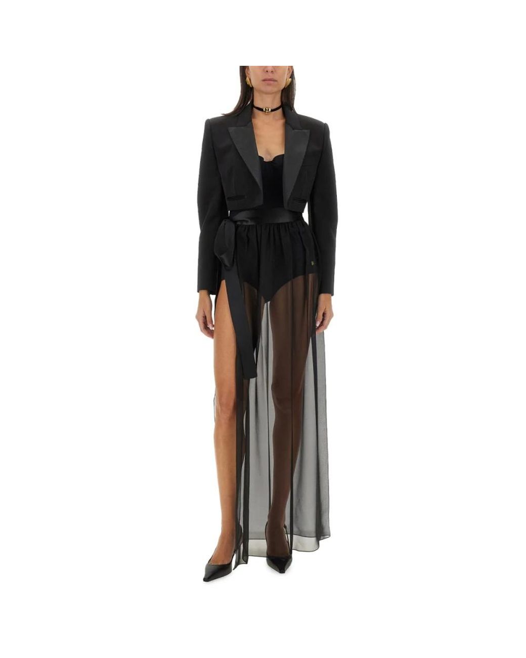 Dolce & Gabbana Black Maxi Skirts