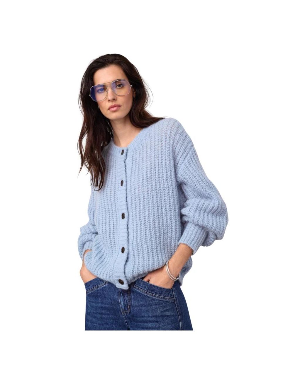 co'couture Cardigan in het Blue