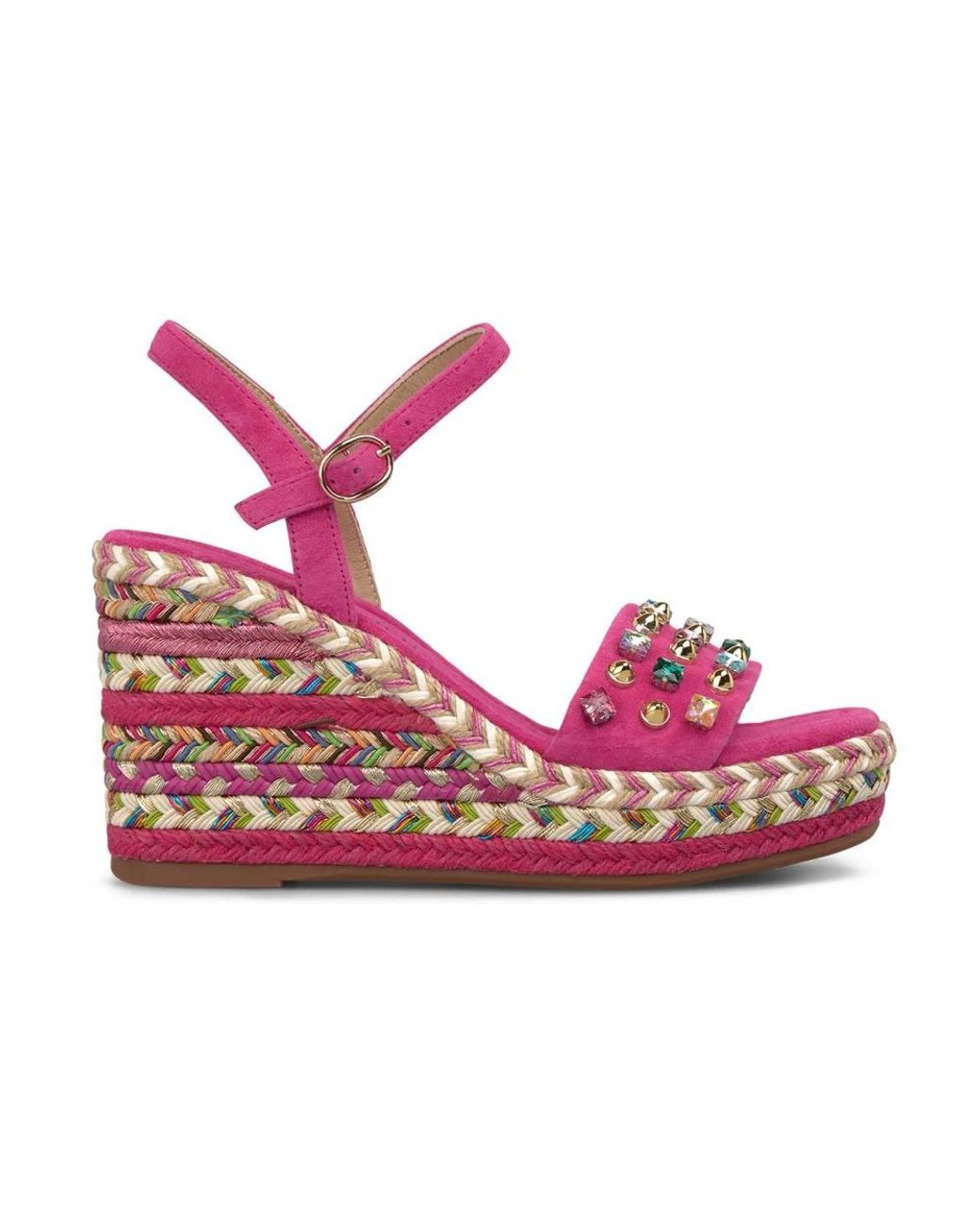 Alma En Pena. Pink Wedges