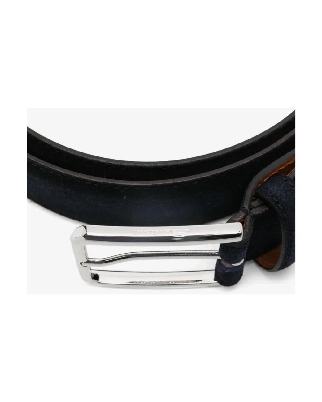 Santoni Blue Belts for men
