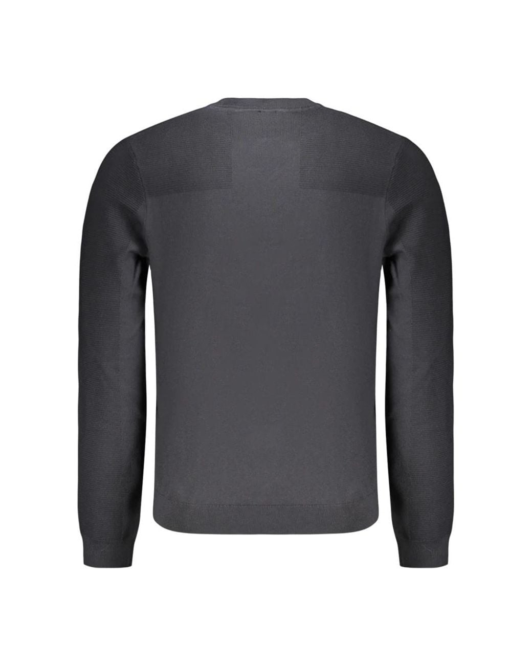 Boss Gray Round-Neck Knitwear for men