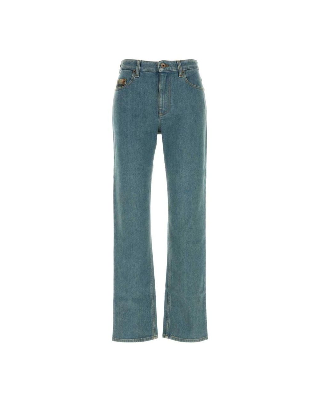 Burberry Rechte Jeans in het Blue