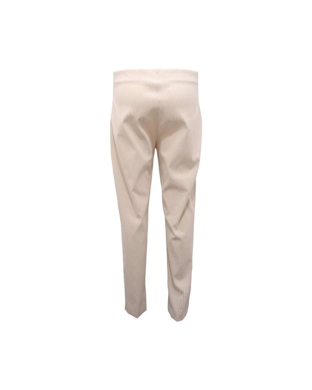 D.exterior Natural Slim-Fit Trousers