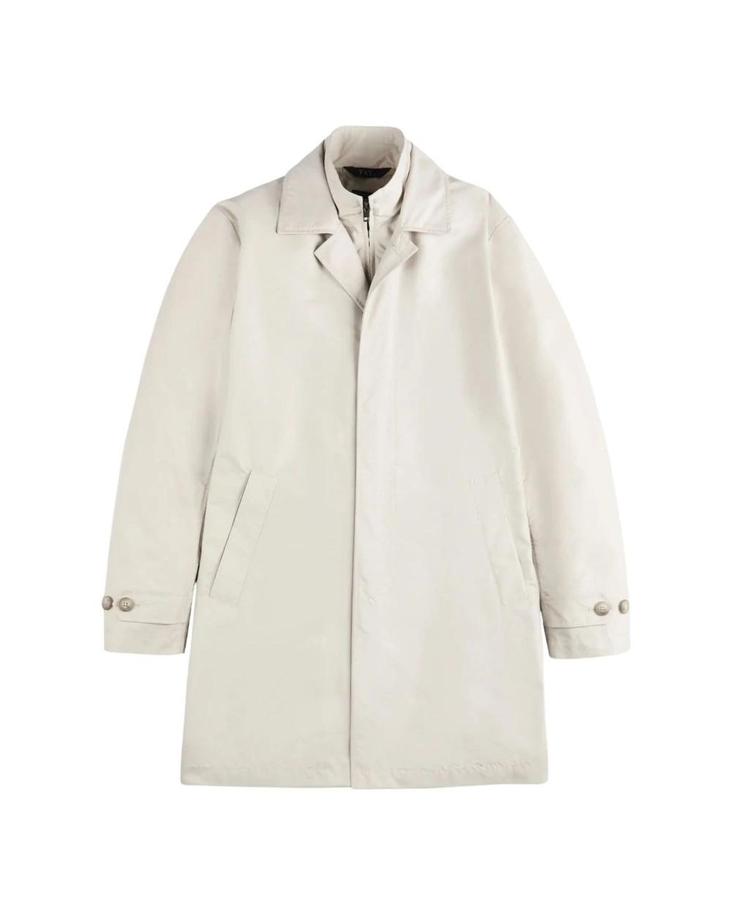 Fay White Light Jackets for men