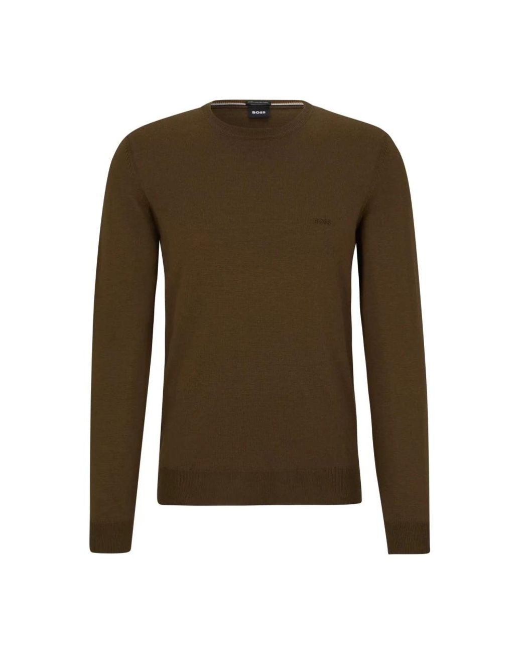 Boss Green Round-Neck Knitwear for men