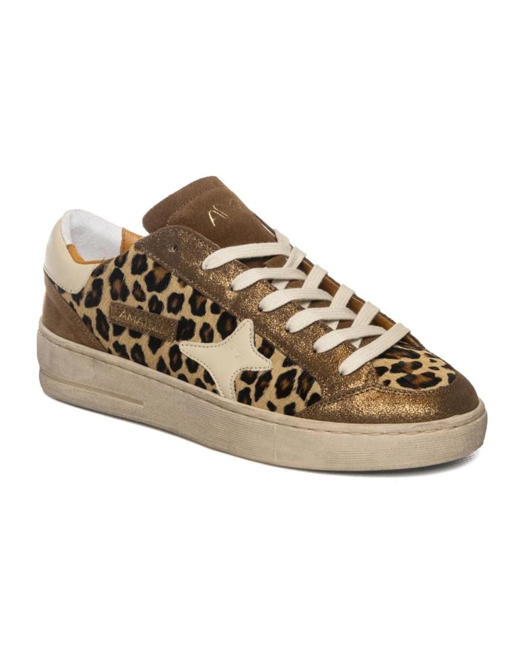 AMA BRAND Brown Sneakers