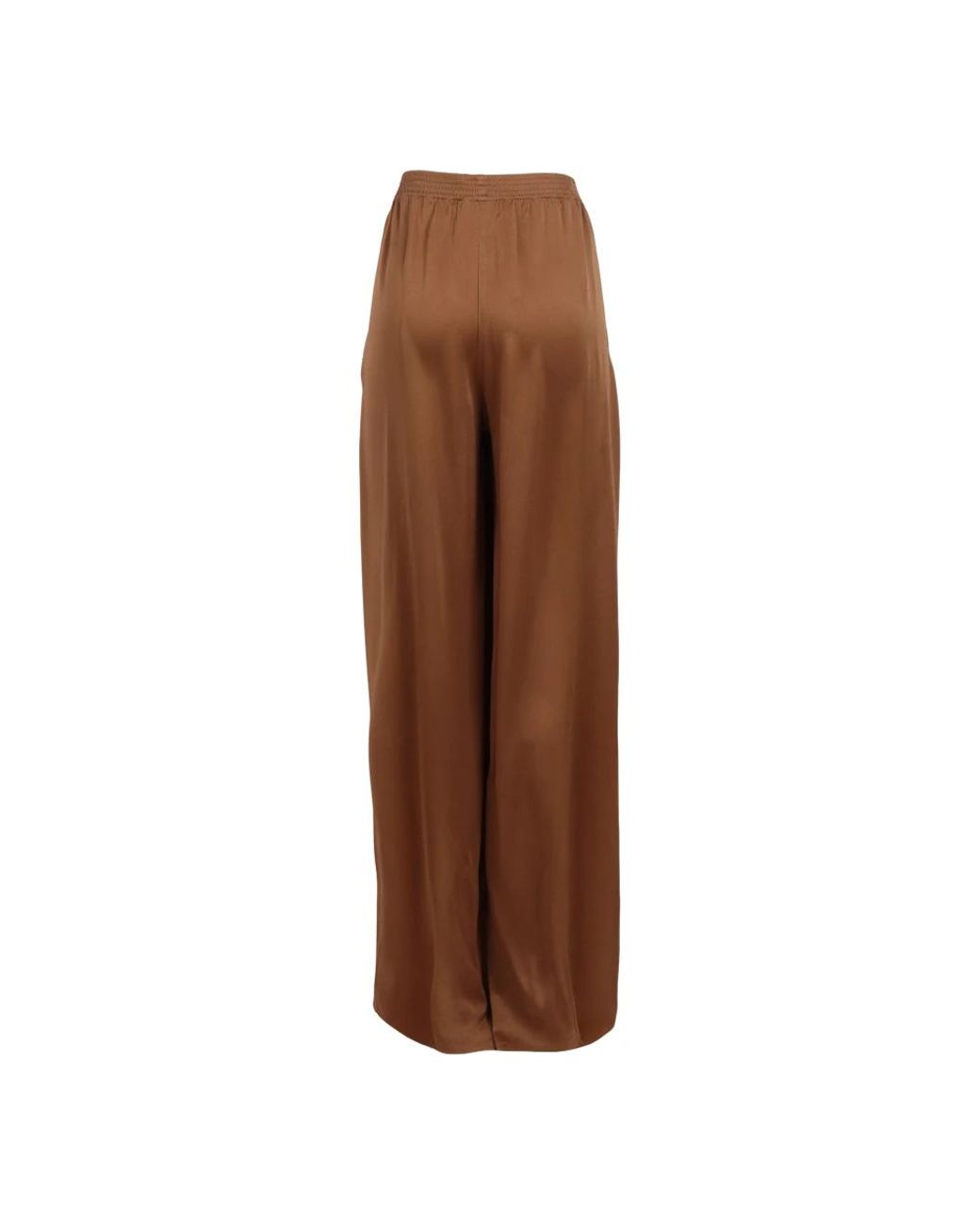Fabiana Filippi Brown Wide Trousers