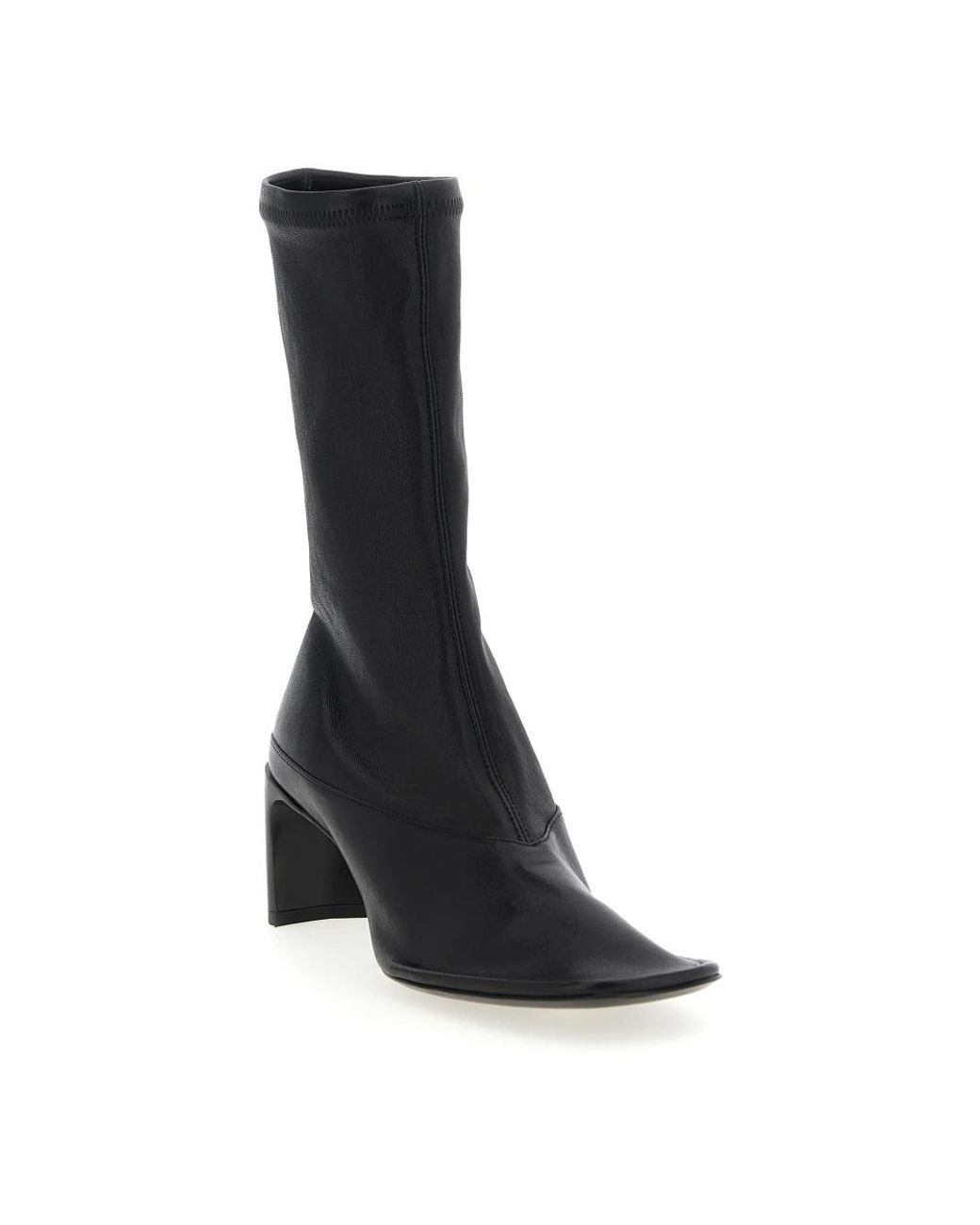 Jil Sander Black Heeled Boots