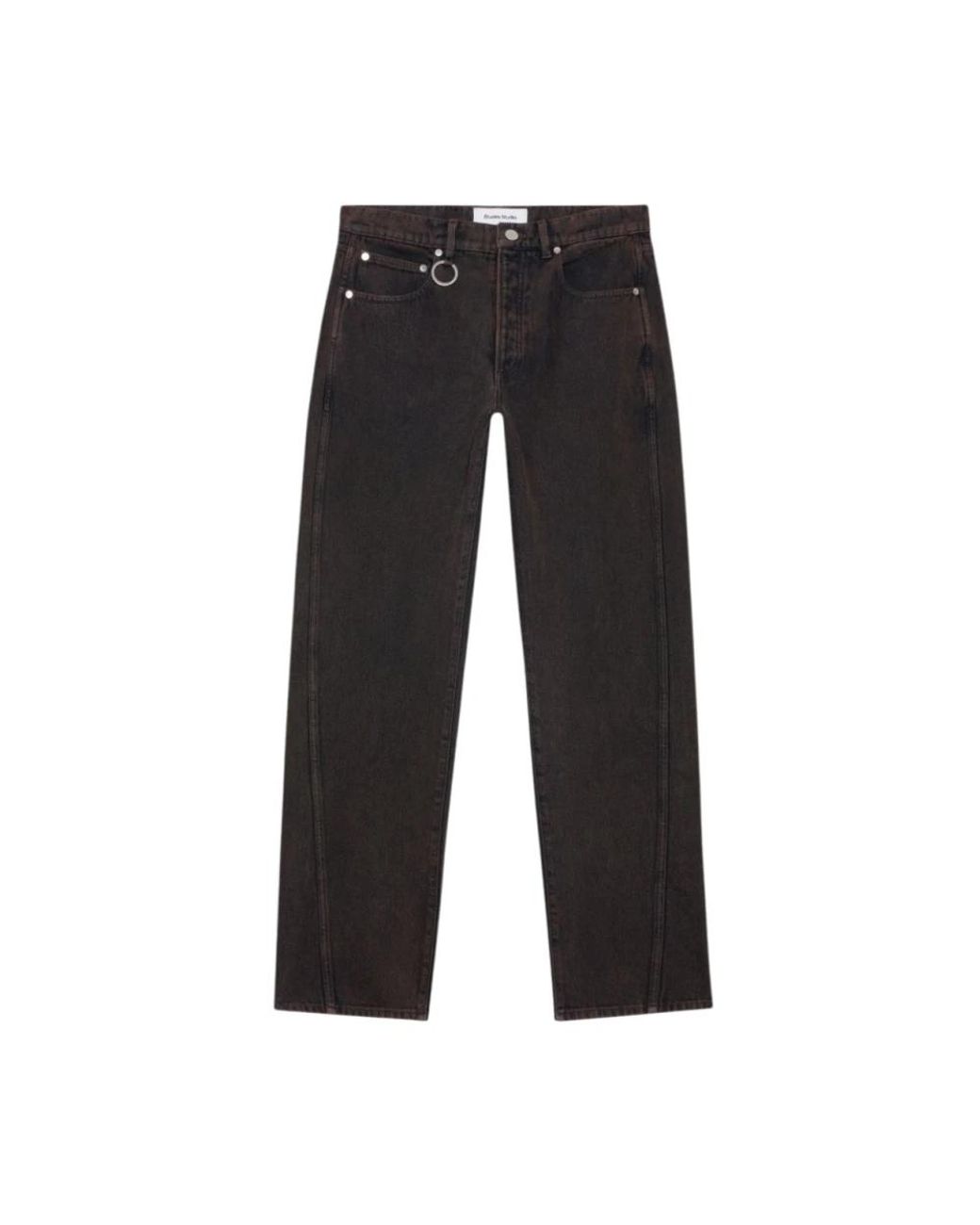 Etudes Studio Rechte Jeans in het Black