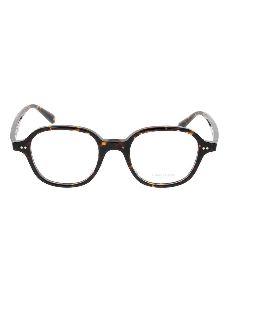 Oliver Peoples Brown Glasses