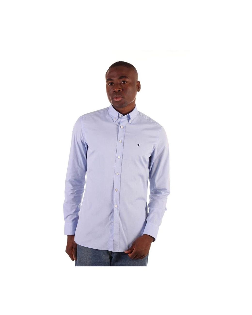 Hackett Oxford Overhemd in het Blue voor heren