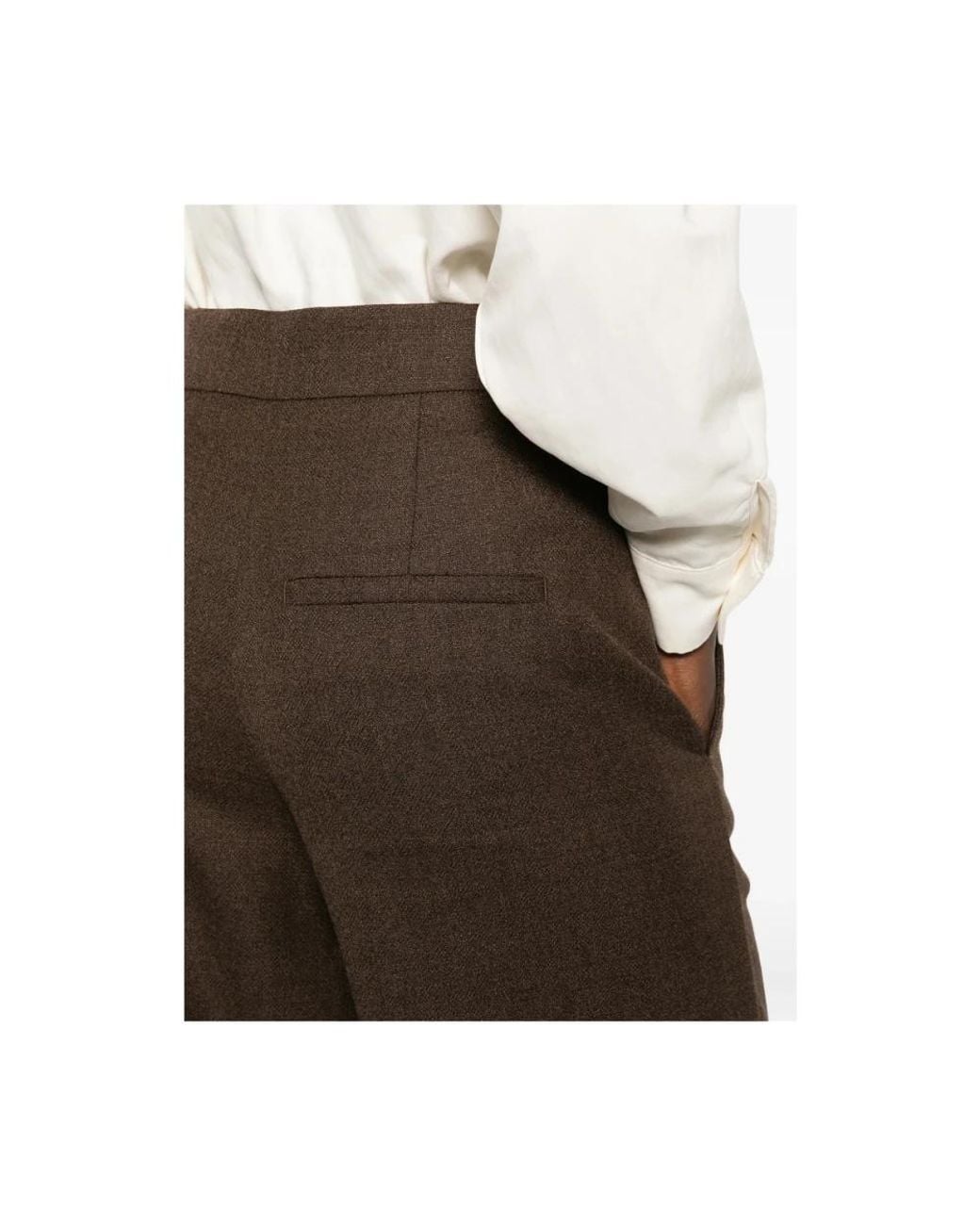 Seafarer Brown Wide Trousers