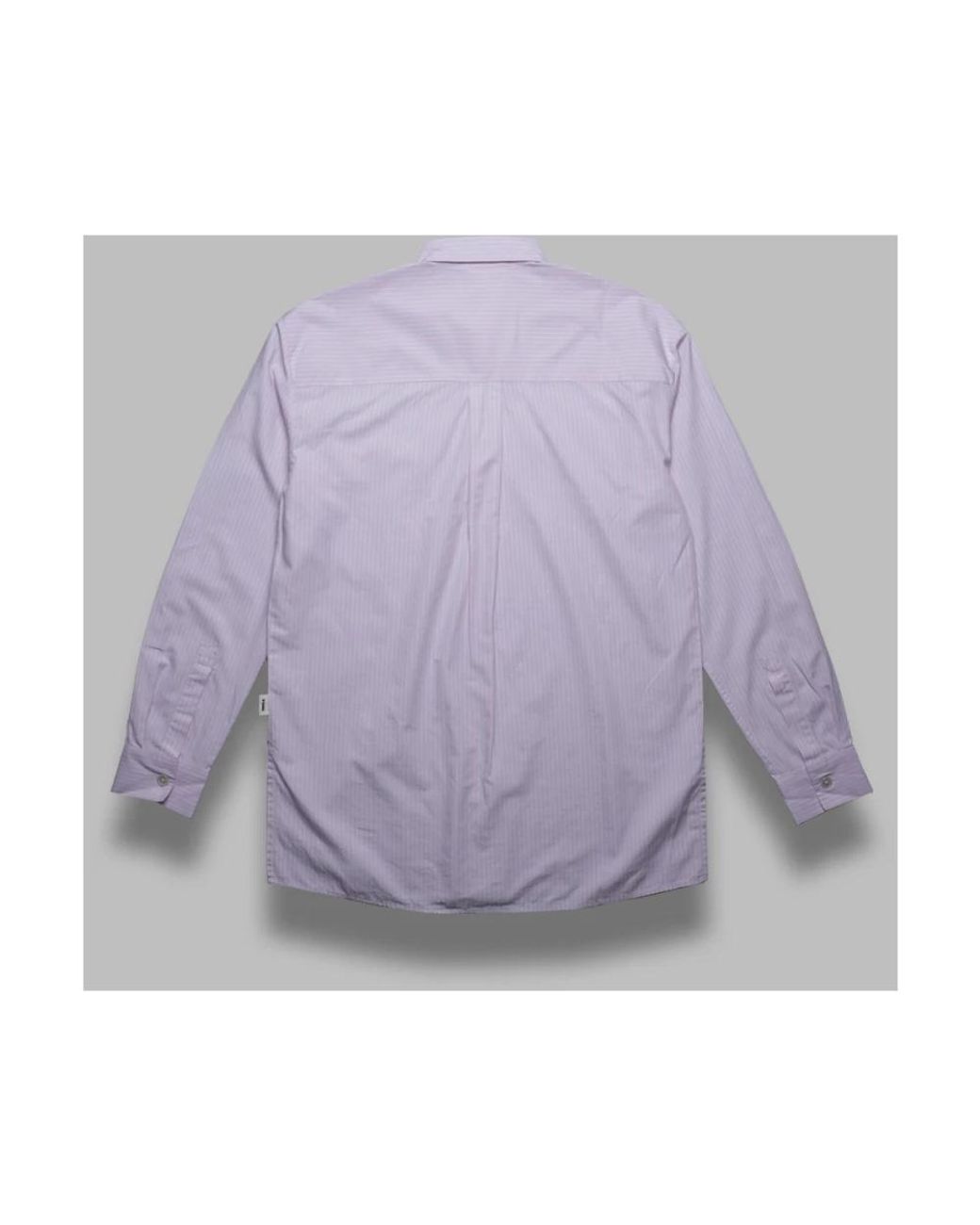 Tekla Purple Casual Shirts for men