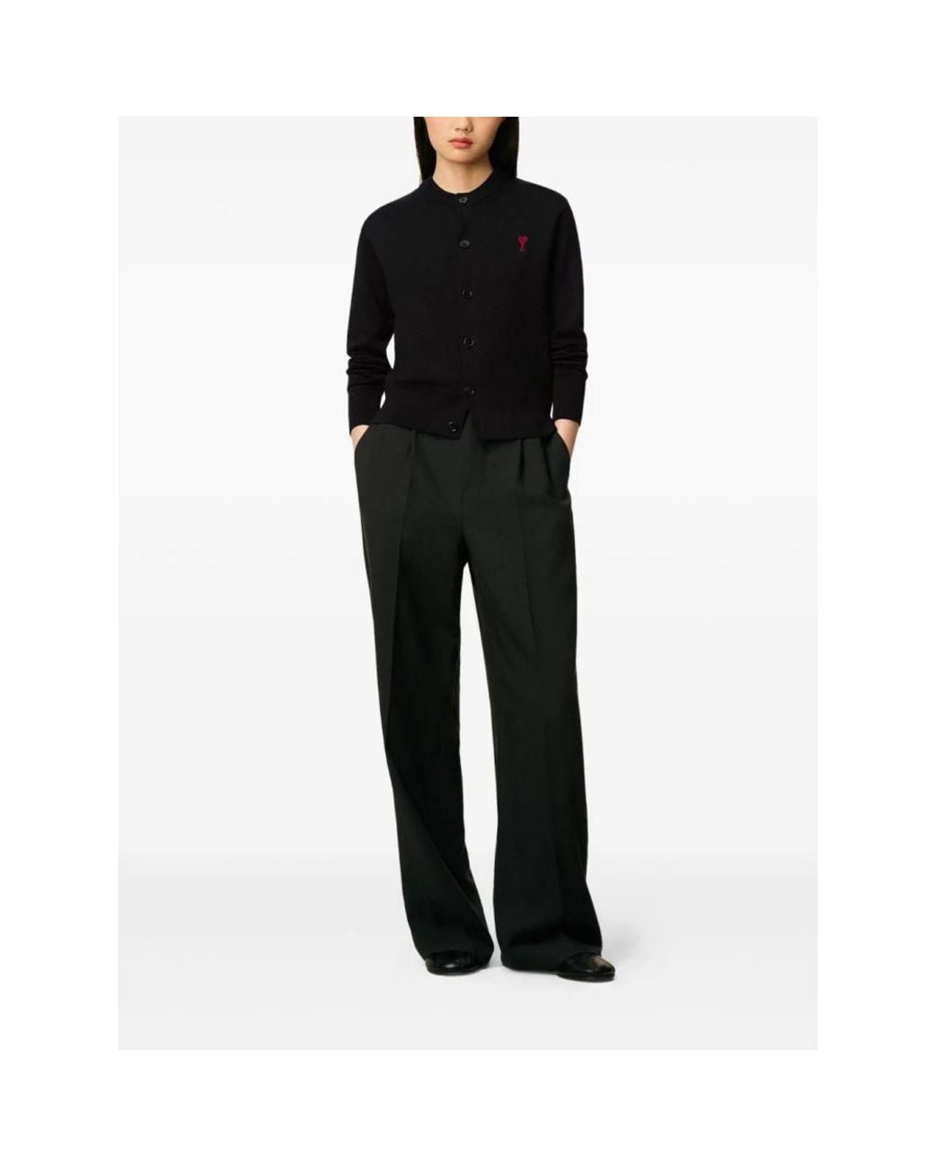 AMI Black Cardigans