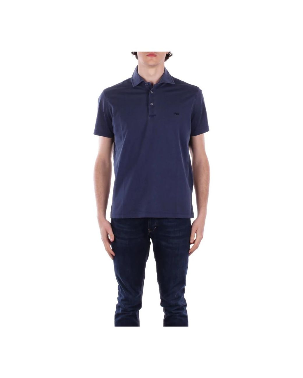Fay Blue Polo Shirts for men